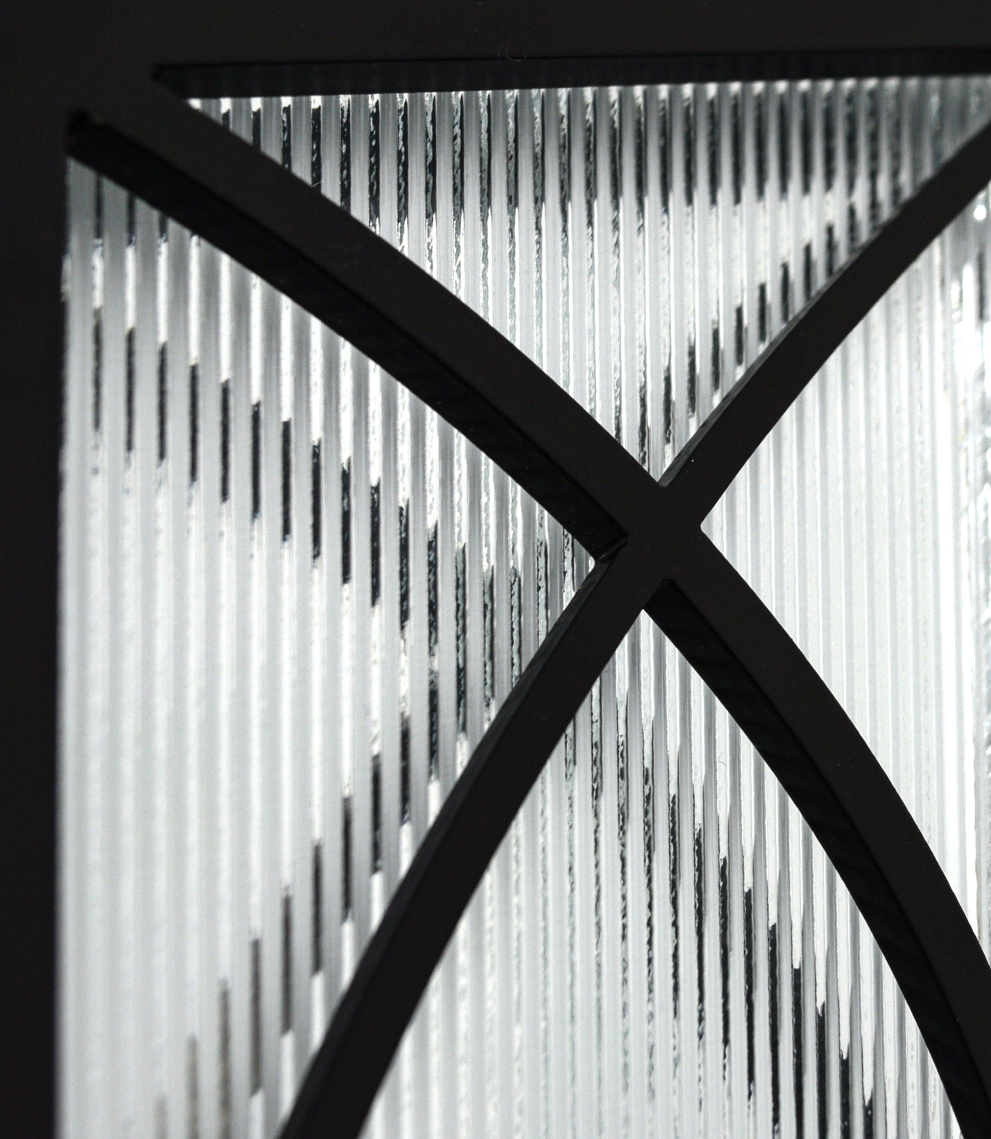 Fine Ribbed Glass Insert Backing Material- Custom Fit