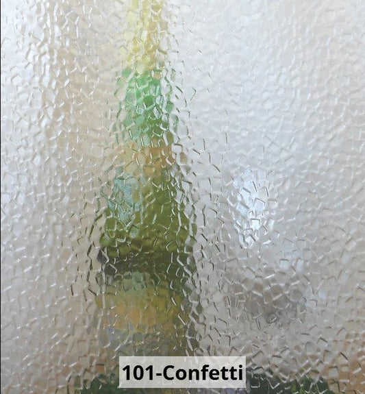 Confetti Glass Insert Backing Material- Custom Fit