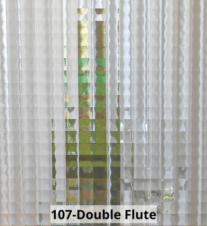 Double Flute Glass Insert Backing Material- Custom Fit
