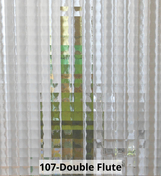 Double Flute Glass Insert Backing Material- Custom Fit
