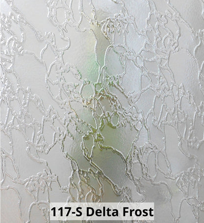 Delta Frost Glass Insert Backing Material- Custom Fit