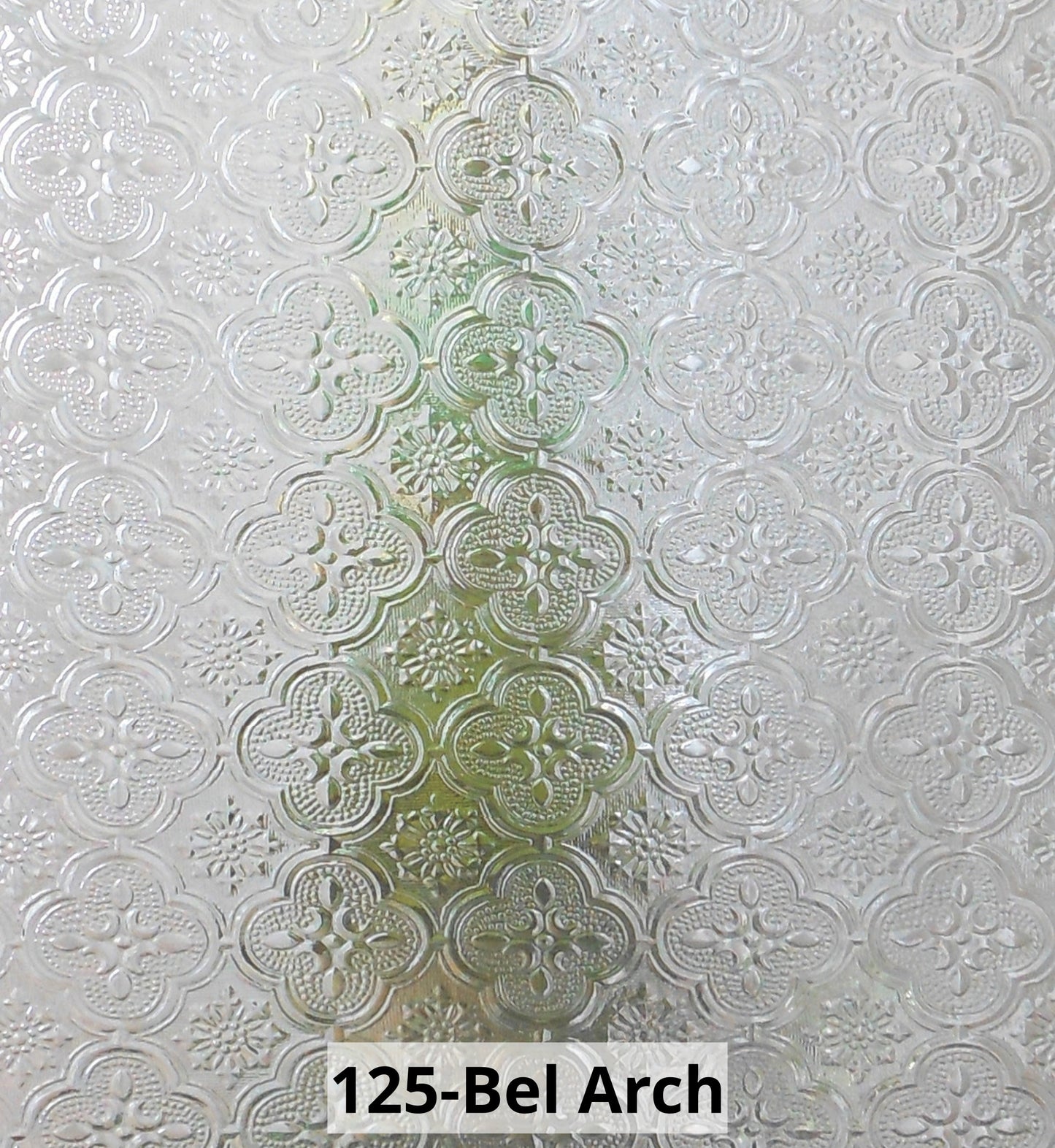 Bel Arch Glass Insert Backing Material- Custom Fit