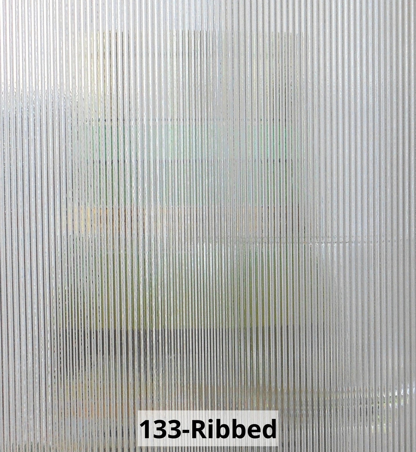 Ribbed Glass Insert Backing Material- Custom Fit