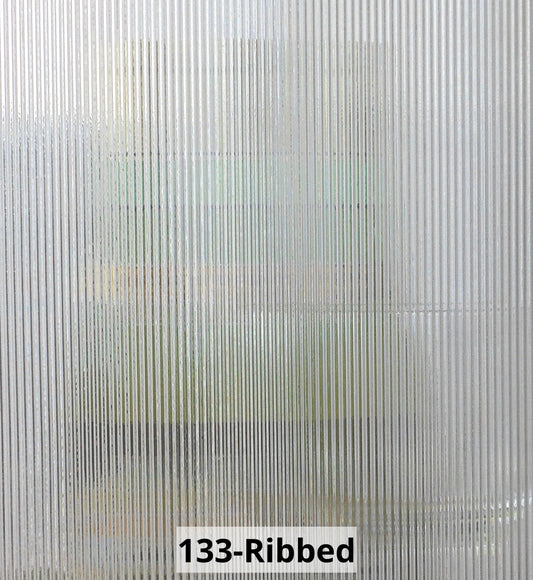 Ribbed Glass Insert Backing Material- Custom Fit