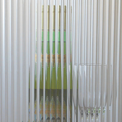 1/2in Reeded Glass Insert Backing Material- Custom Fit