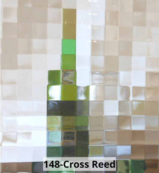 Cross Reed Glass Insert Backing Material- Custom Fit