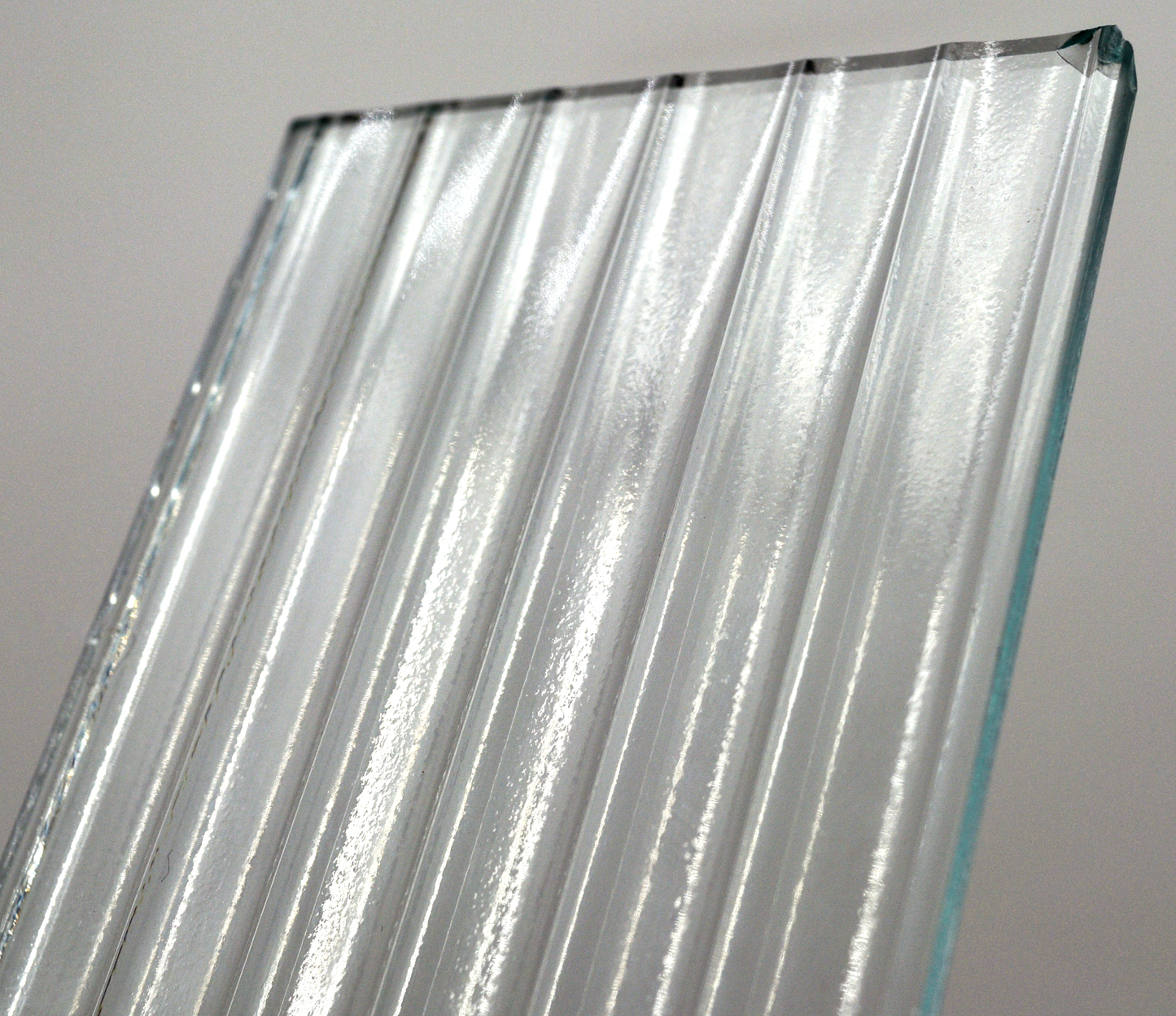 1/2in Reeded Glass Insert Backing Material- Custom Fit