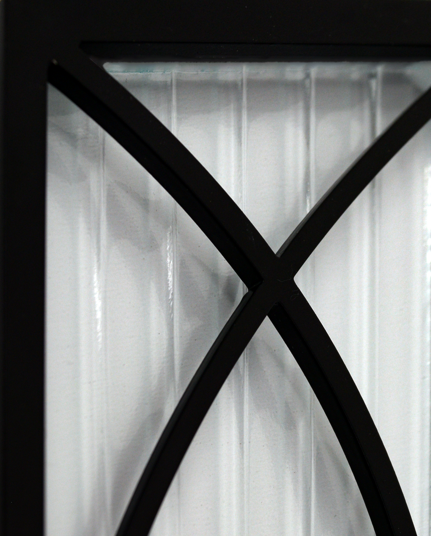 1/2in Reeded Glass Insert Backing Material- Custom Fit