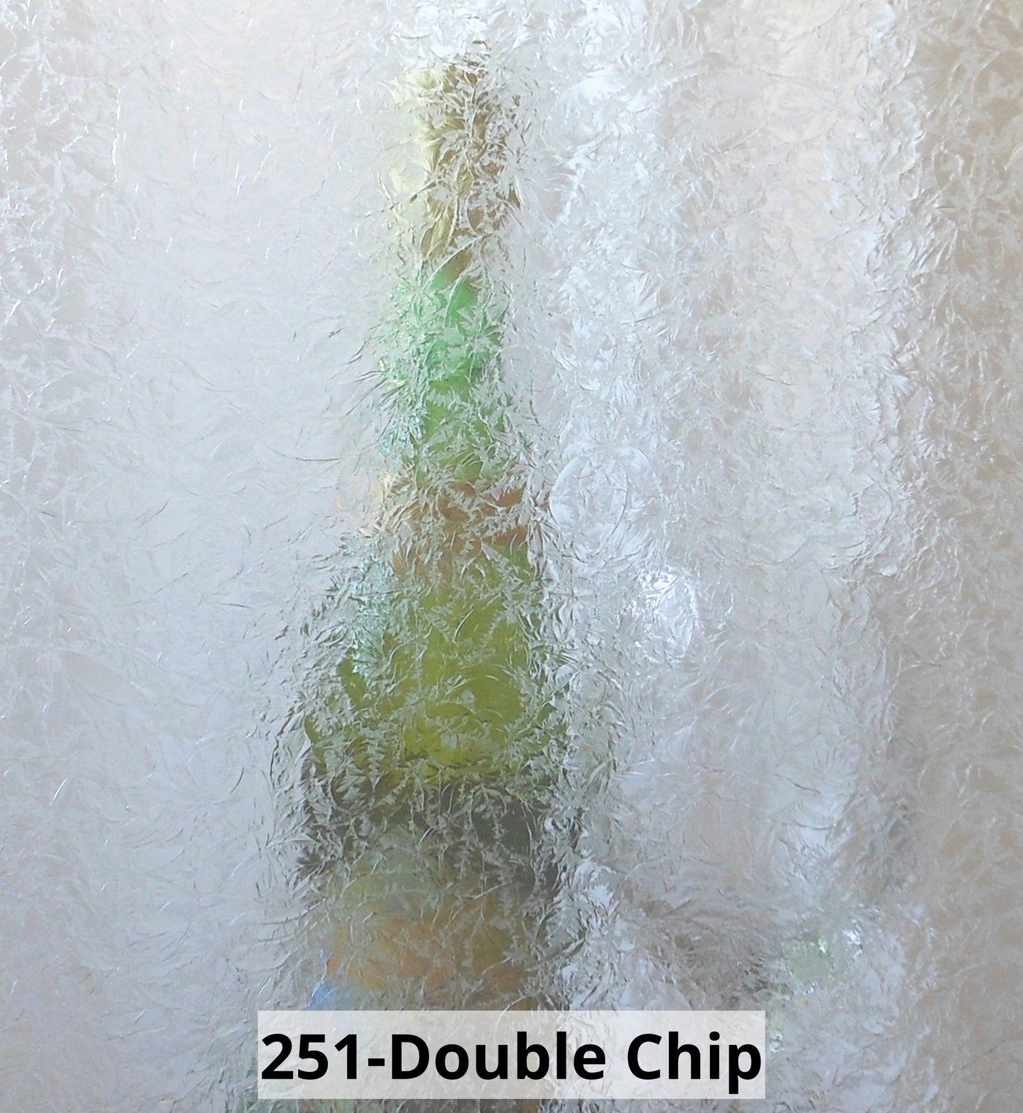 Double Chip Glass Insert Backing Material- Custom Fit