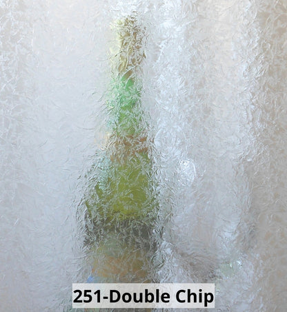 Double Chip Glass Insert Backing Material- Custom Fit