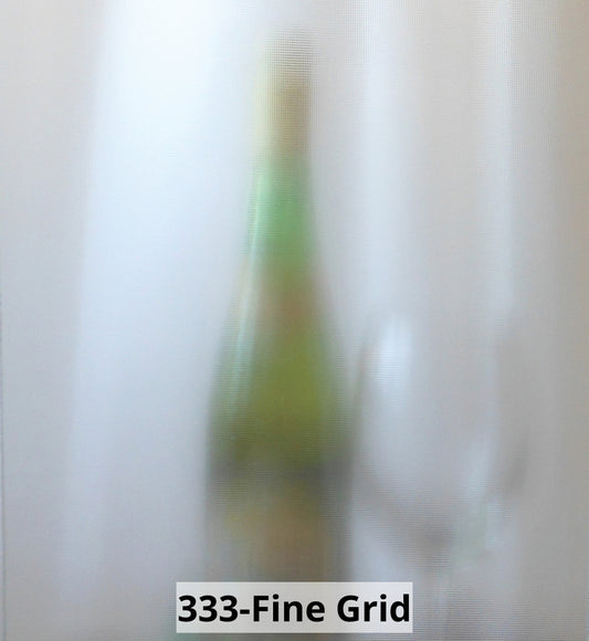 Fine Grid Glass Insert Backing Material- Custom Fit