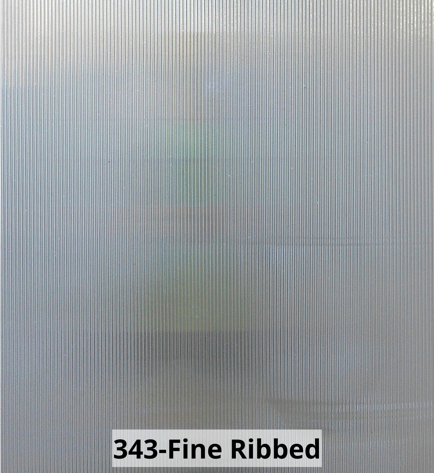 Fine Ribbed Glass Insert Backing Material- Custom Fit