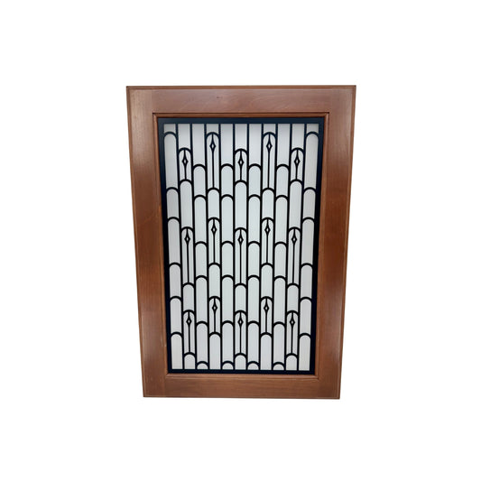 Lily-D Cabinet Door Insert-Available in Your Size