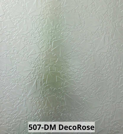 DM Deco Rose Glass Insert Backing Material- Custom Fit