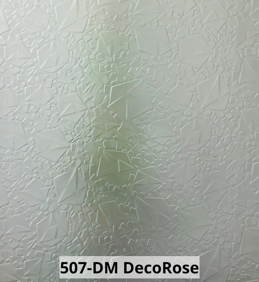DM Deco Rose Glass Insert Backing Material- Custom Fit