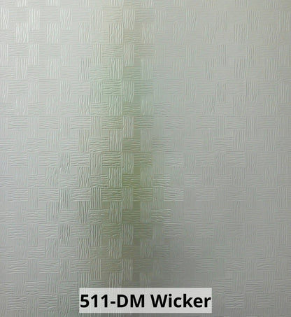 DM Wicker Glass Insert Backing Material- Custom Fit