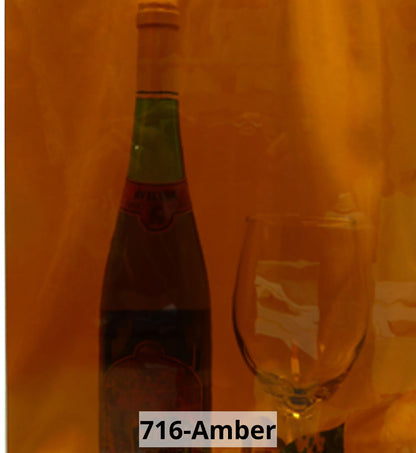 Amber Glass Insert Backing Material- Custom Fit