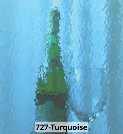 Turquoise Glass Insert Backing Material- Custom Fit