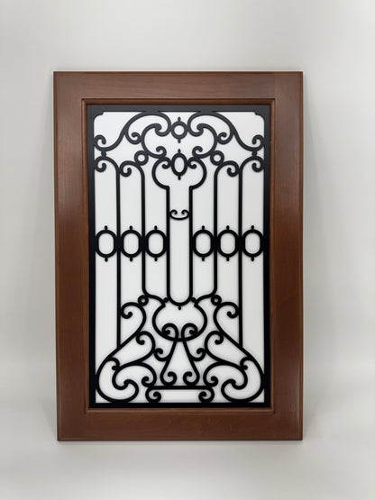 Abigail Cabinet Door Insert-Available in Your Size