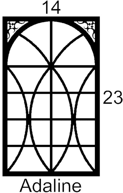 Adaline Cabinet Door Insert-Available in Your Size