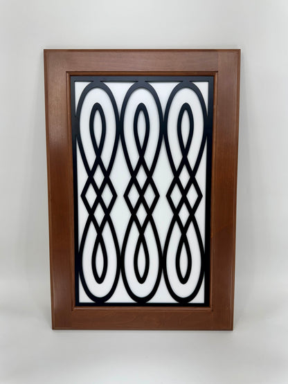 Audrey Cabinet Door Insert-Available in Your Size