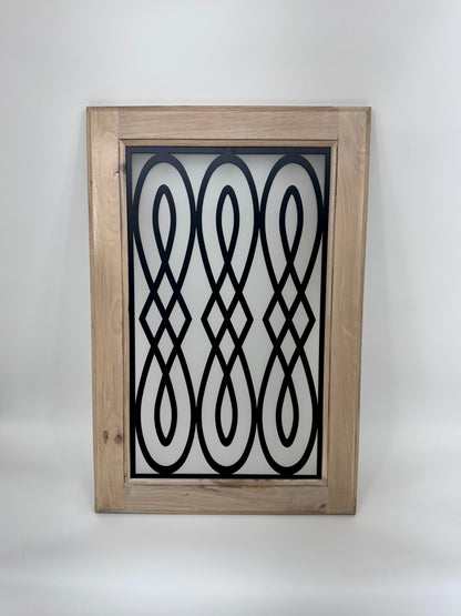 Audrey Cabinet Door Insert-Available in Your Size