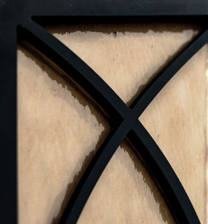 Chestnut Glass Insert Backing Material- Custom Fit