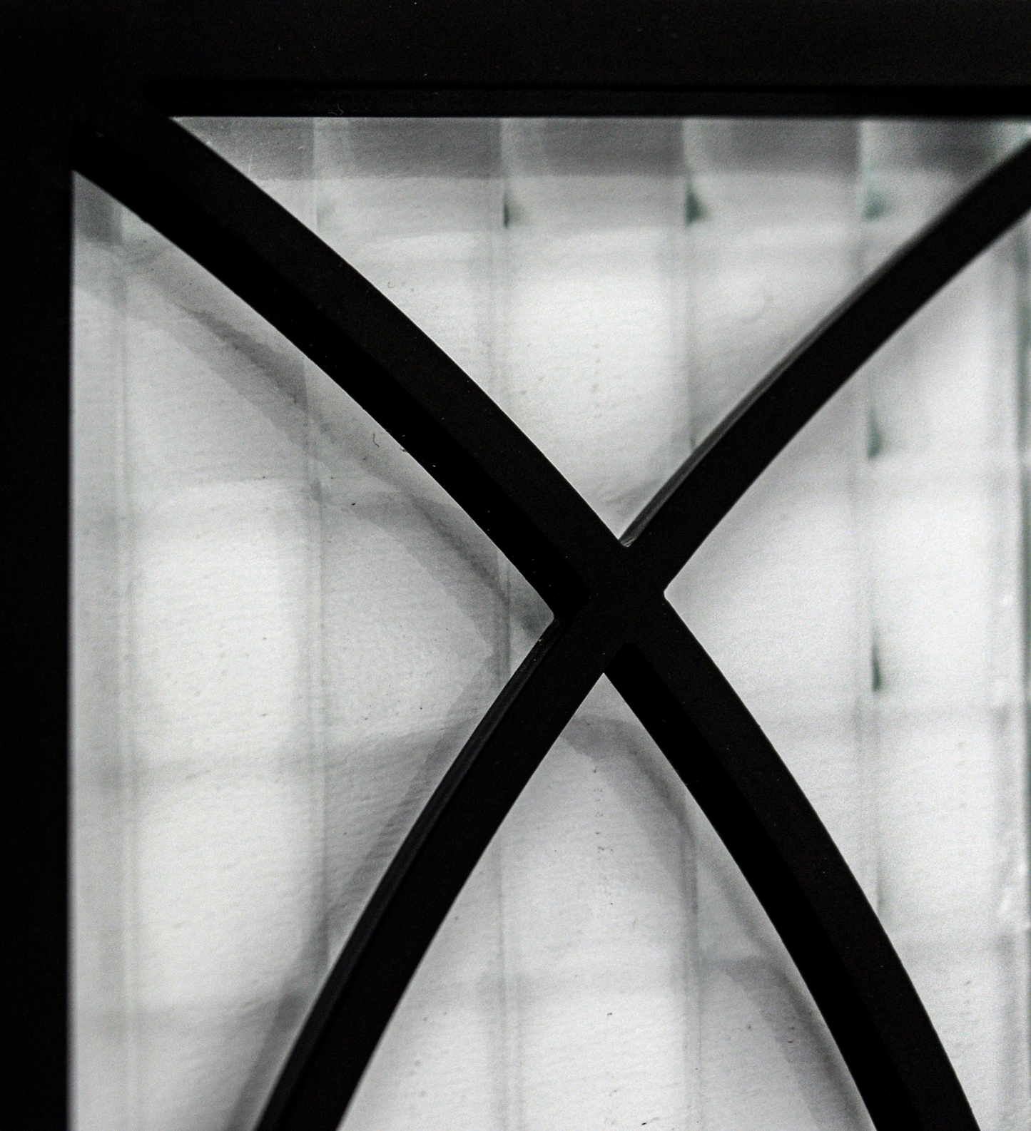 Double Flute Glass Insert Backing Material- Custom Fit