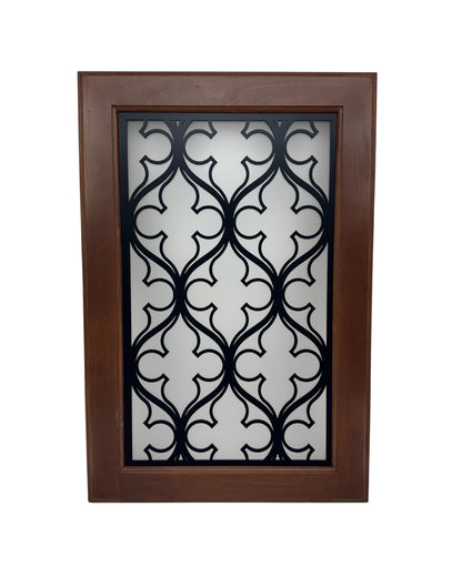 Edna M Cabinet Door Insert-Available in Your Size