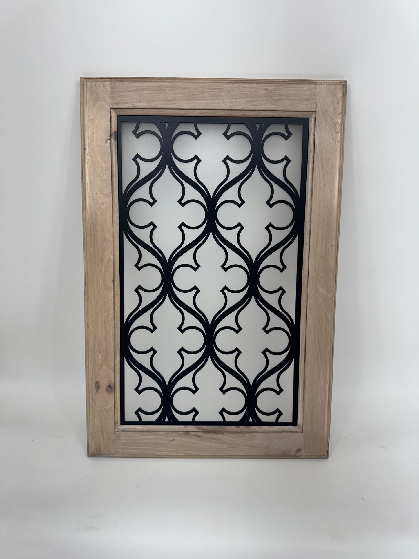 Edna M Cabinet Door Insert-Available in Your Size