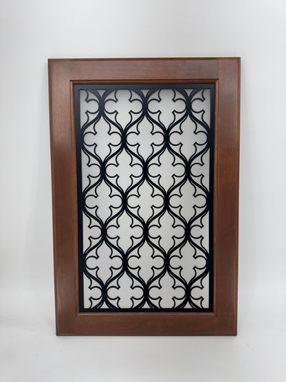 Edna S Cabinet Door Insert-Available in Your Size