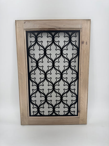 Edna S Cabinet Door Insert-Available in Your Size