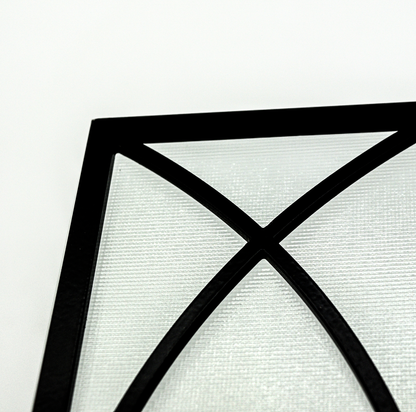 Fine Grid Glass Insert Backing Material- Custom Fit