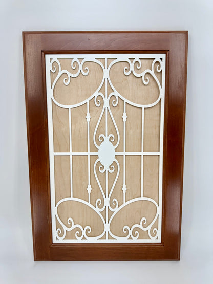 Freed Cabinet Door Insert-Available in Your Size