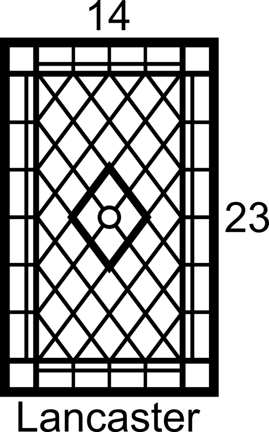 Lancaster Cabinet Door Insert-Available in Your Size