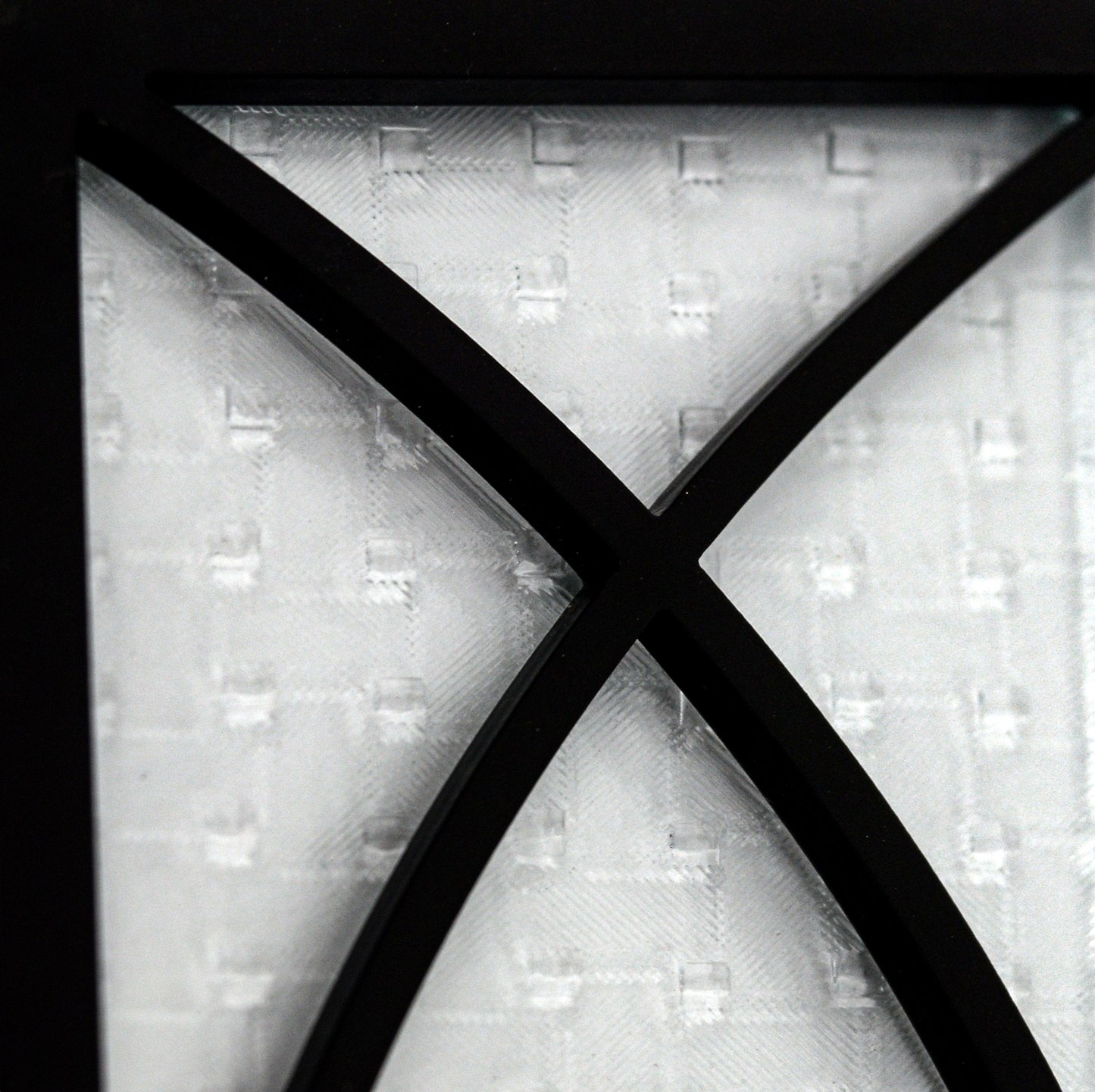 Lattice Glass Insert Backing Material- Custom Fit