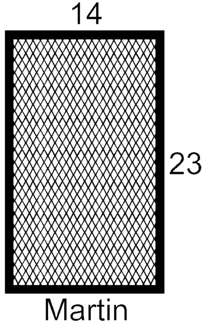Martin Cabinet Door Insert-Available in Your Size