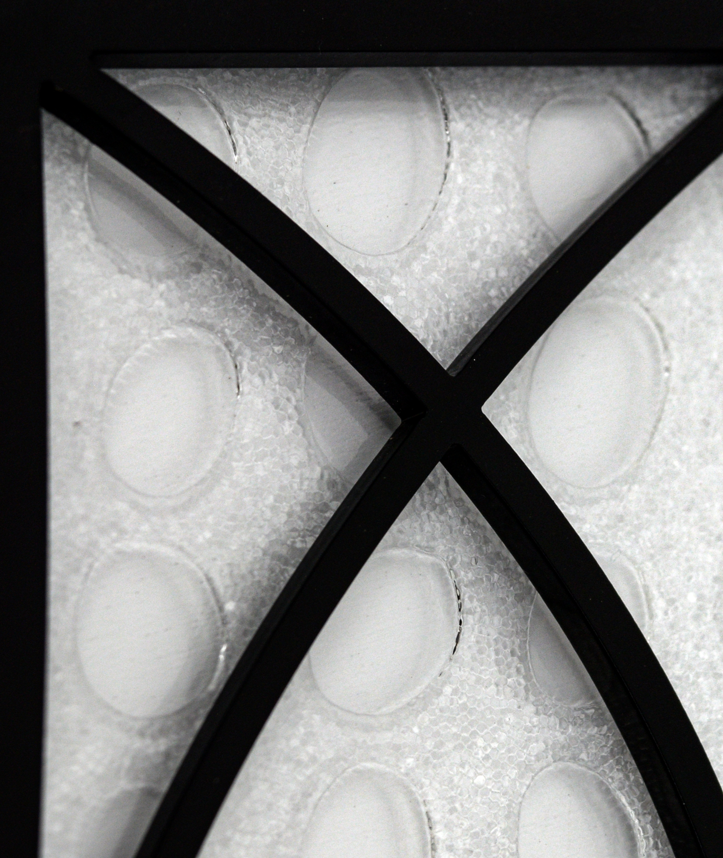 Ovale Glass Insert Backing Material- Custom Fit