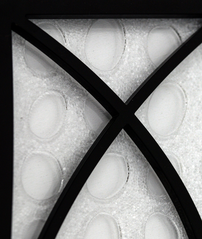 Ovale Glass Insert Backing Material- Custom Fit