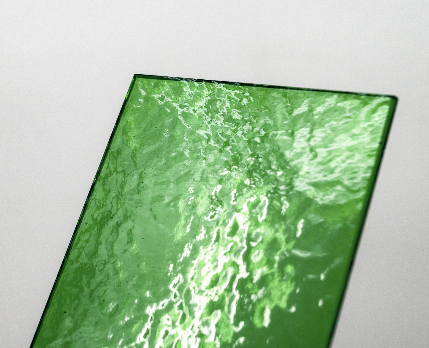 Peridot Glass Insert Backing Material- Custom Fit
