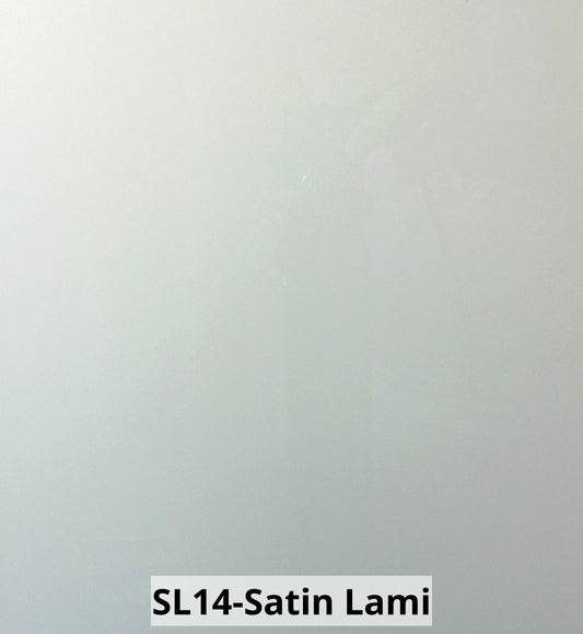 Satin Lami Glass Insert Backing Material- Custom Fit