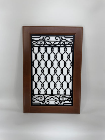 Tarnegol Cabinet Door Insert-Available in Your Size