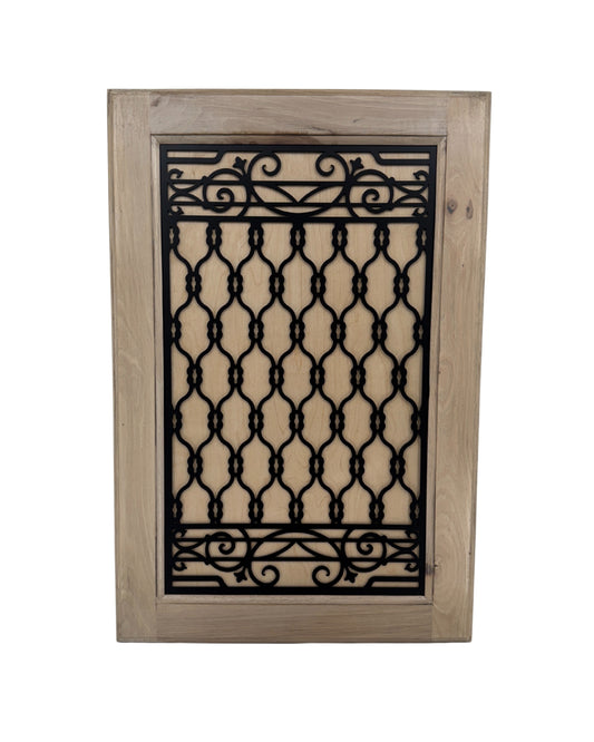 Tarnegol Cabinet Door Insert-Available in Your Size
