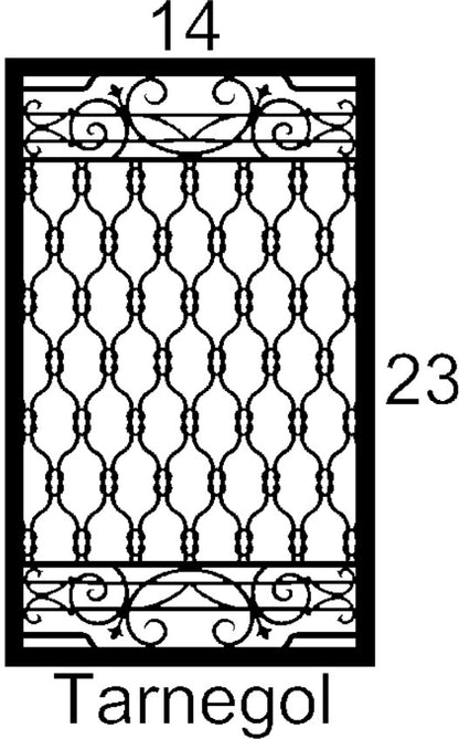 Tarnegol Cabinet Door Insert-Available in Your Size