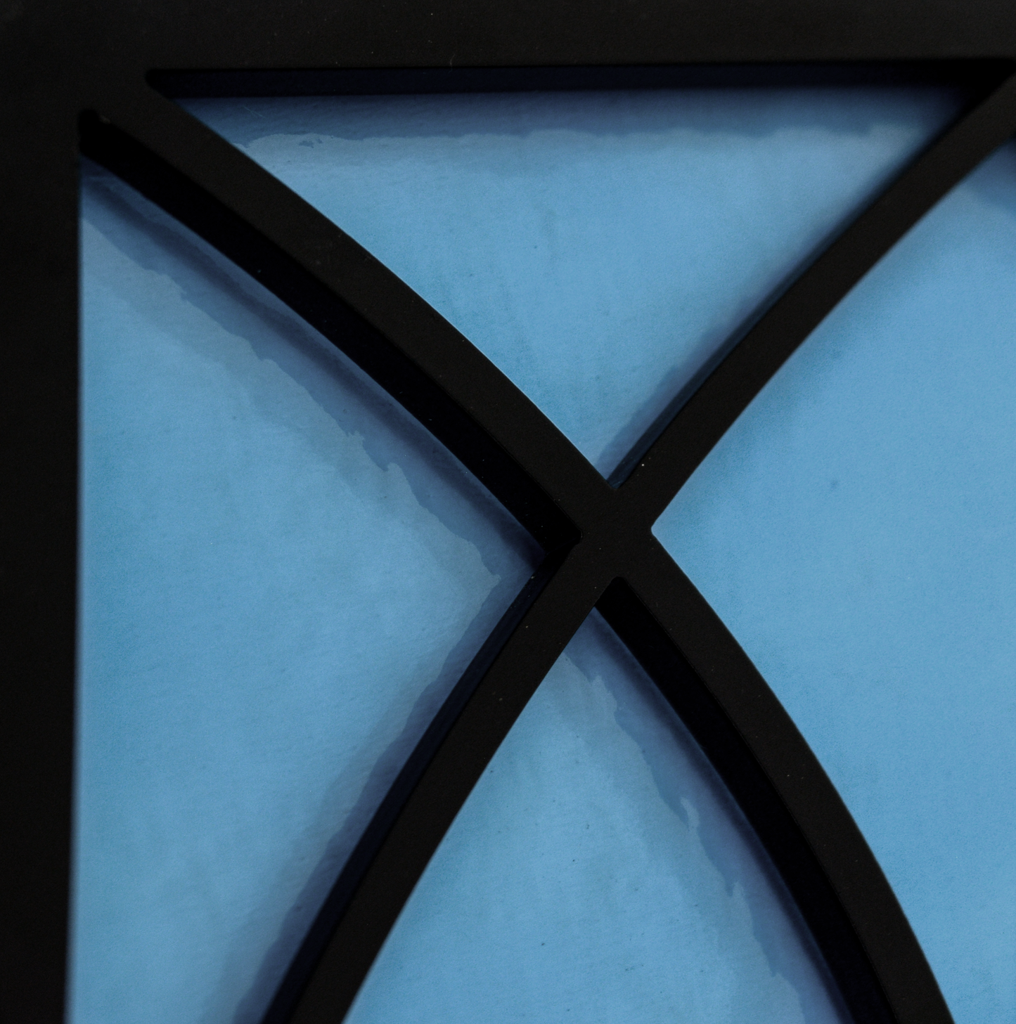 Turquoise Glass Insert Backing Material- Custom Fit