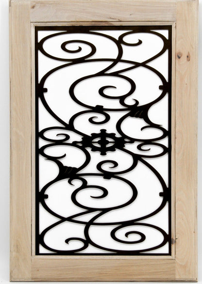 Asher Cabinet Door Insert-Available in Your Size