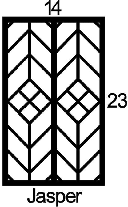 Jasper Cabinet Door Insert-Available in Your Size
