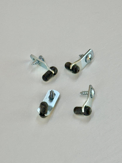Cabinet Metal, Glass Insert Retainer Clip- Type 2