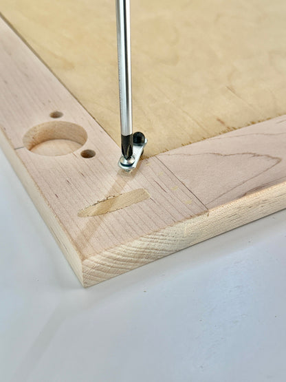 Cabinet Metal, Glass Insert Retainer Clip- Type 2