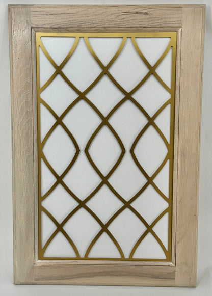 Archer#1 Cabinet Door Insert-Available in Your Size